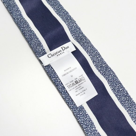 Christian Dior Mitzah Scarf 30 Montaigne 15MON106I601 Muffler Silk/Silk 100% ... - Picture 6 of 7